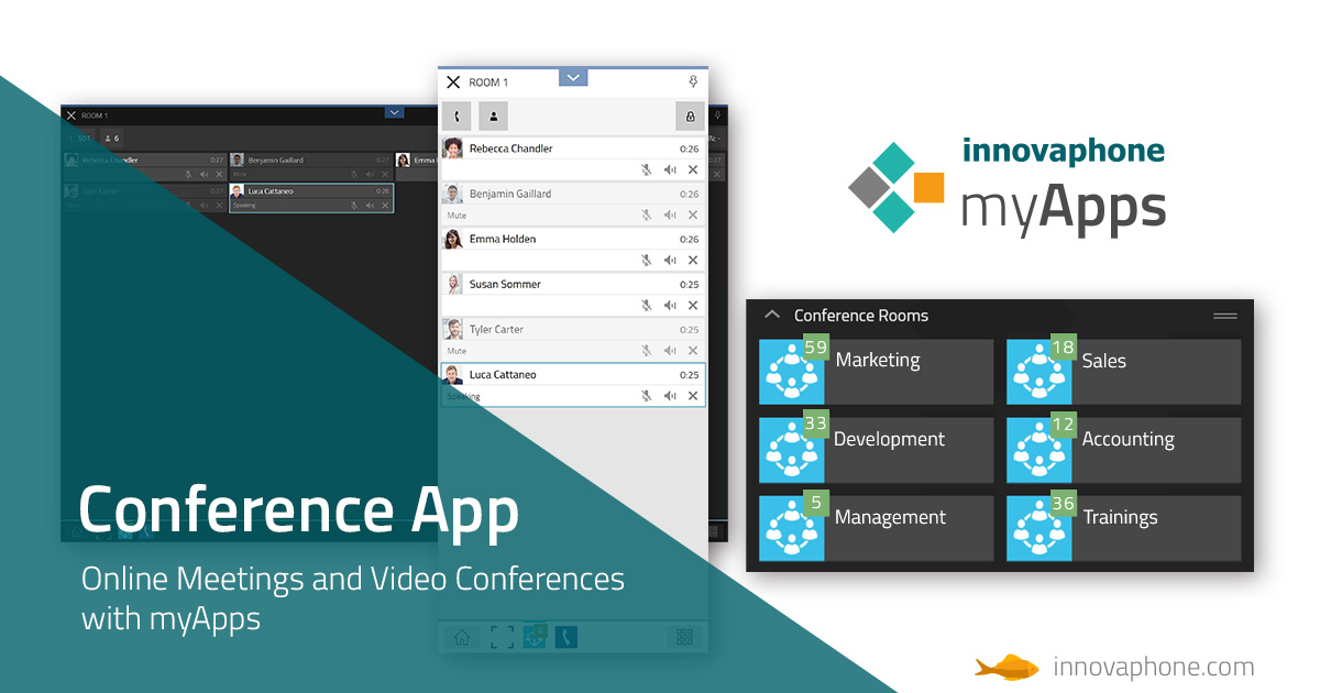 Conference app | online audio and video conferences