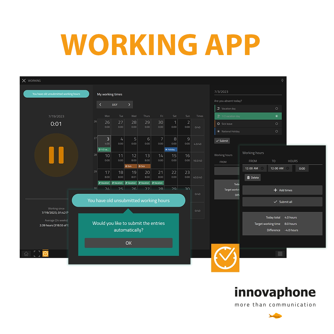 Working App - Hintergrund, Funktionen und Anwendung